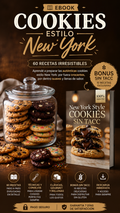 Cookies Estilo New York + Bonus SIN TACC